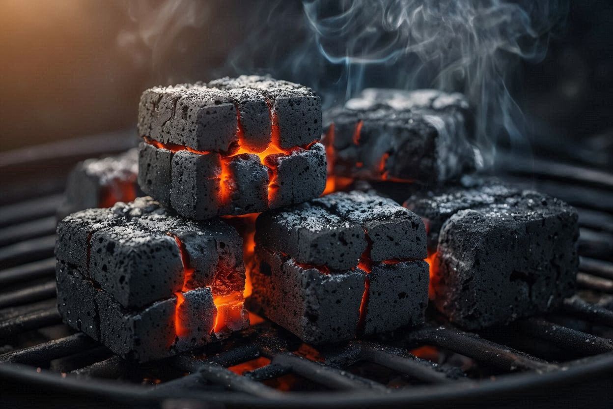 Simple Way to Light Charcoal Briquettes