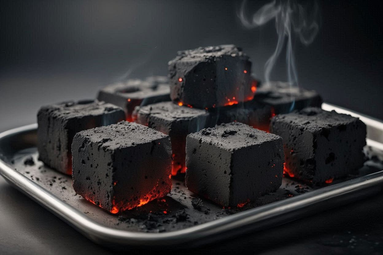 Eco Friendly Coconut Charcoal Cubes
