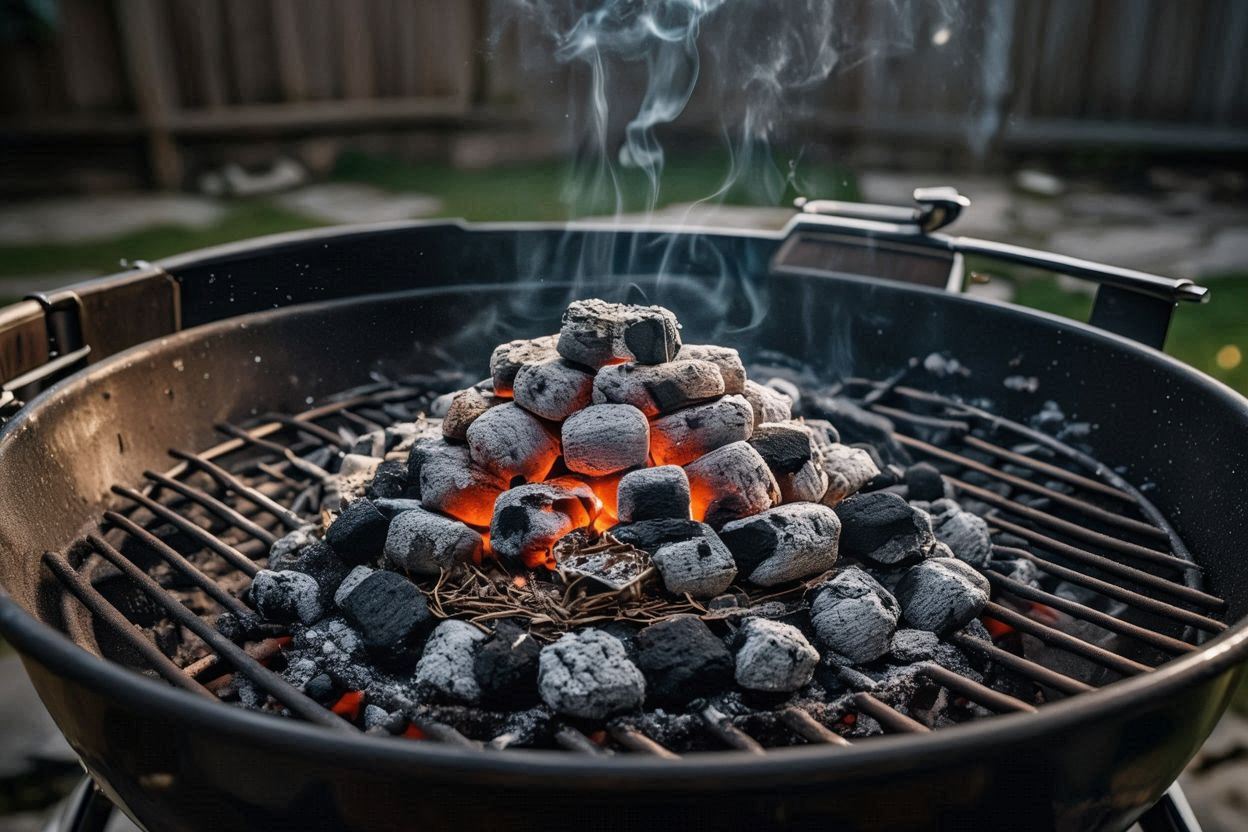 easy start charcoal briquettes grilling
