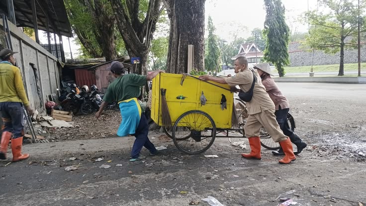 Gerobak Sampah untuk Sekolah dan Kampus